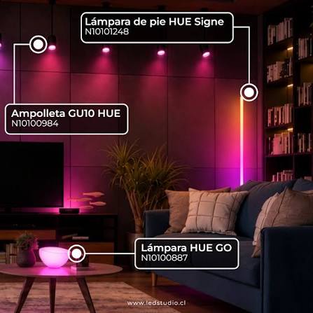 Philips Hue Starter Kit — Iluminación inteligente