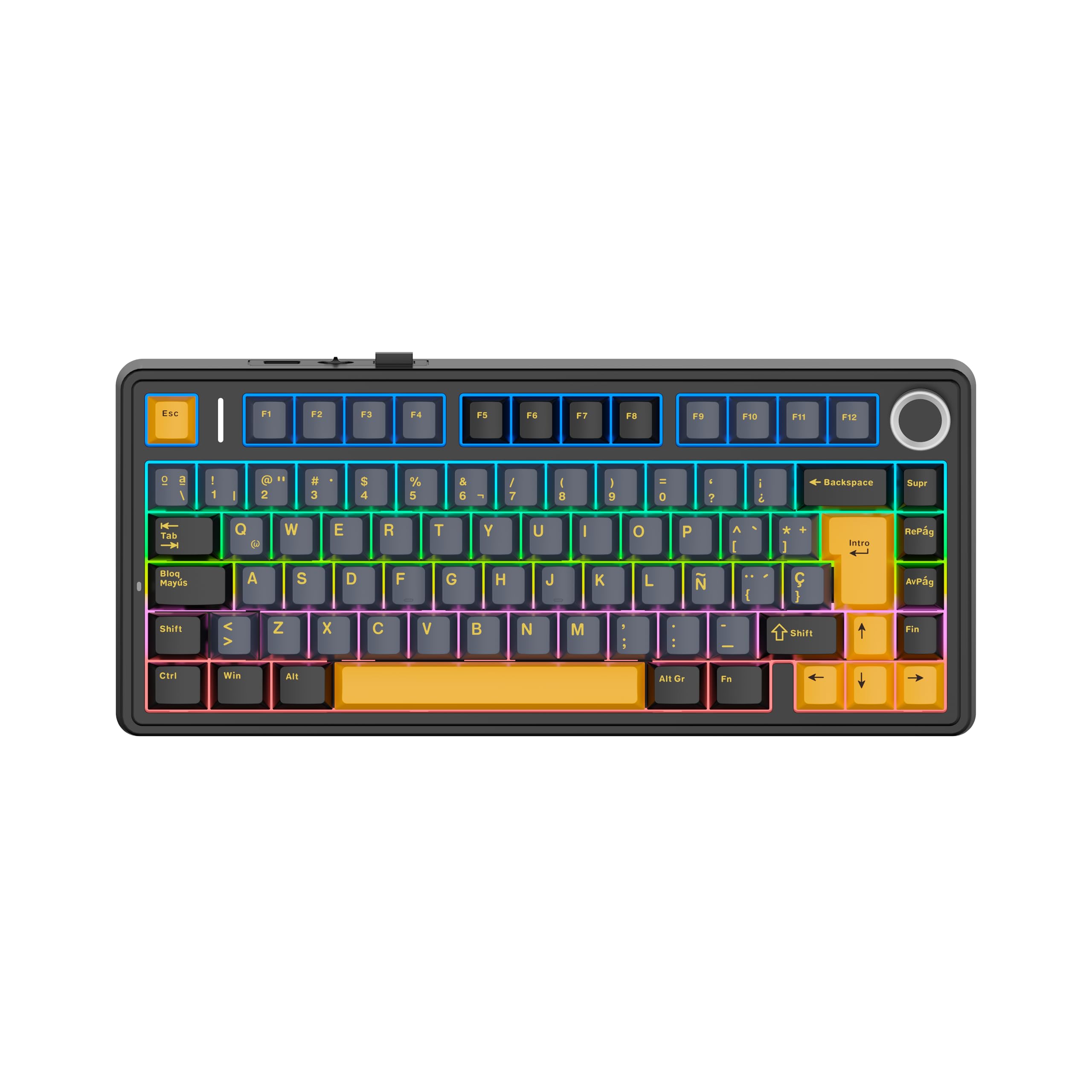 EPOMAKER F75 — Mecánico inalámbrico gamer