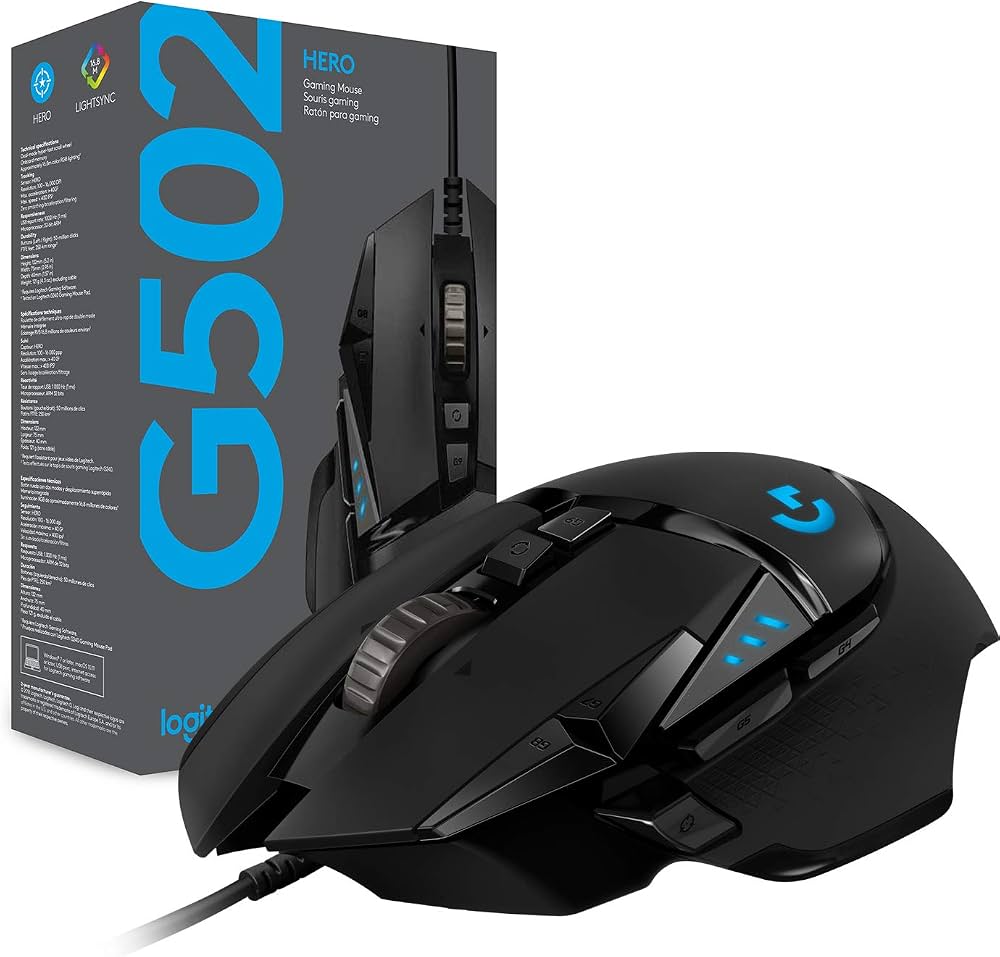 Logitech G502 Hero — El ratón gamer legendario